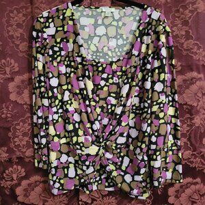 Conrad C Purple Black Top Large